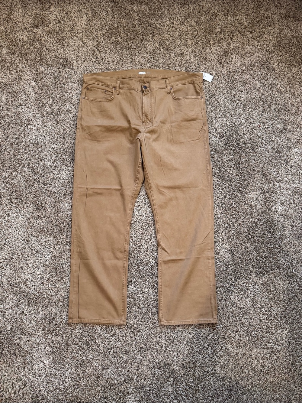 Old Navy Straight Chino Pants in Camel